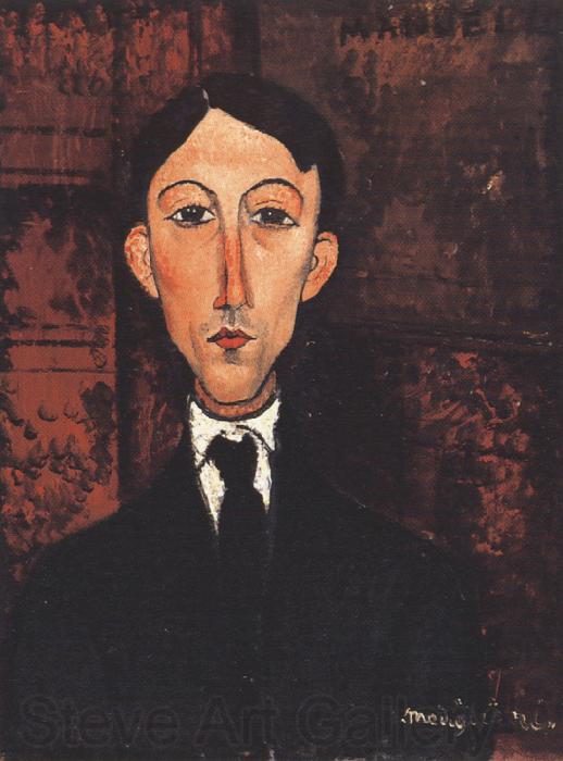 Amedeo Modigliani Portrait of Manuell (mk39) Norge oil painting art
